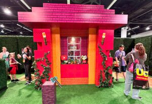 VidCon 2024 Minecraft booth