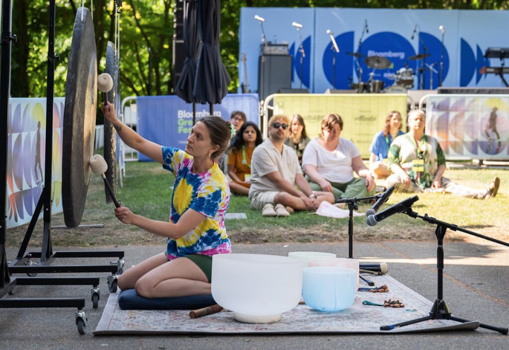Inside Bloomberg Green Festival with Jessica Webber of Bloomberg Live