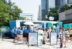 CeraVe Drama Free Cleansing Tour footprint