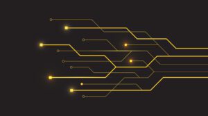 technology background with circuit concept
