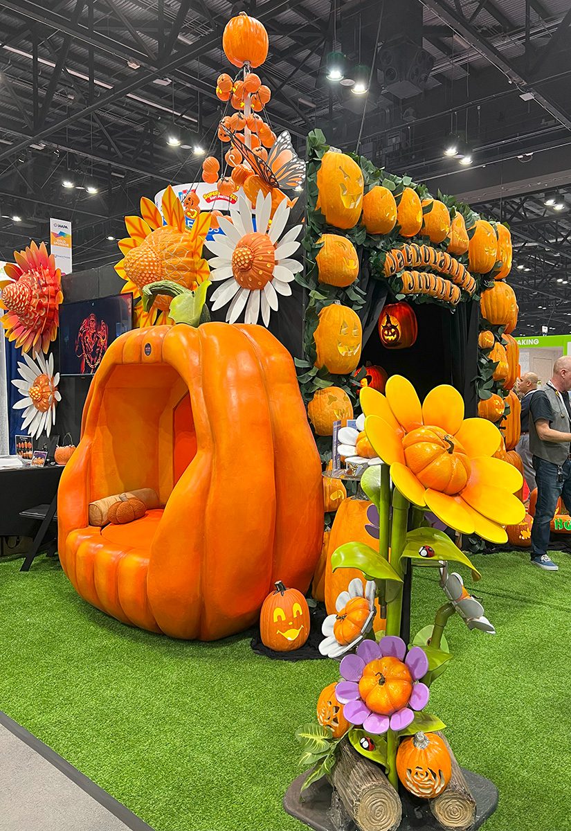 Jack O'Lantern Journey pumpkin booth