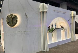 Tomorrowland Leisure booth