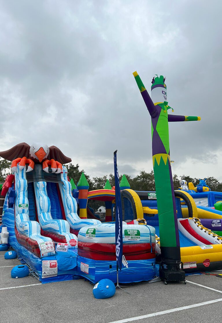 IAAPA Expo Outdoor Exhibits inflatables