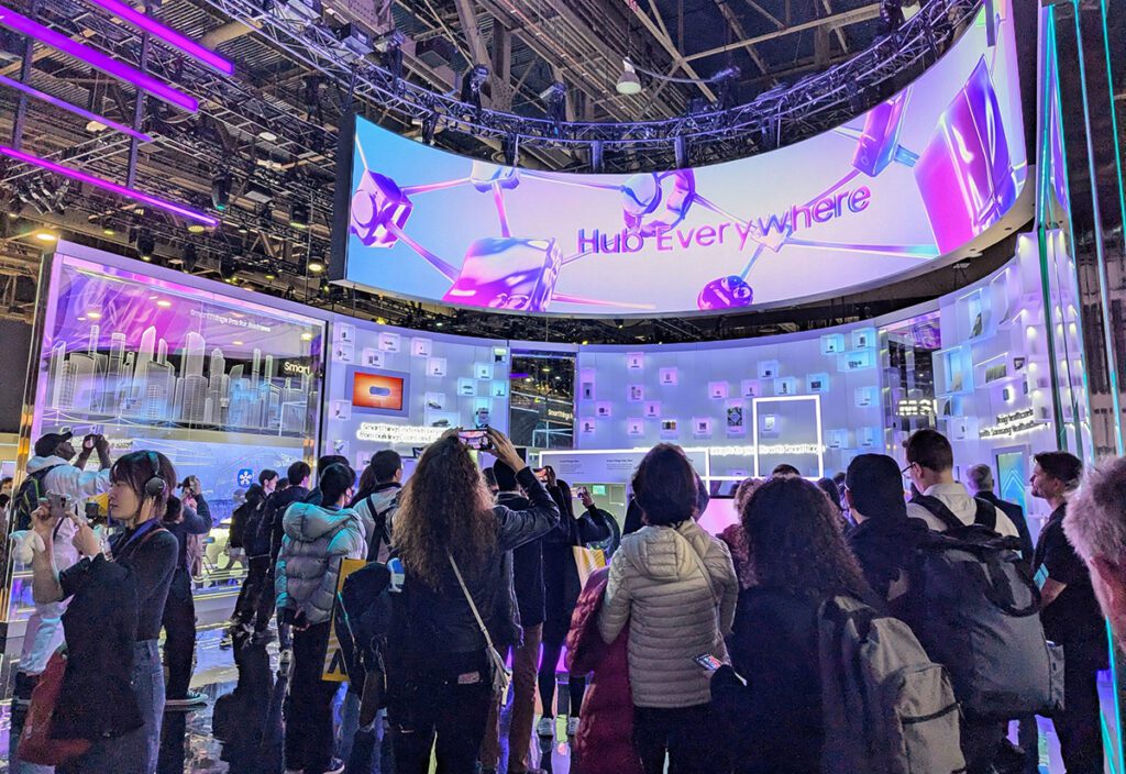 CES 2025 Block Parties and Heroes on the Floor