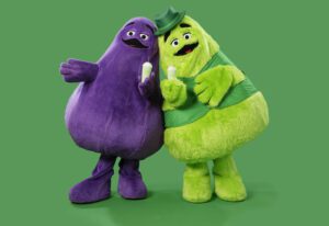 Uncle O'Grimacey and Grimace McDonald's 2025