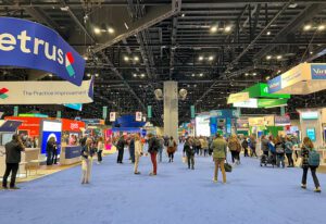 VMX 2025 wide aisles