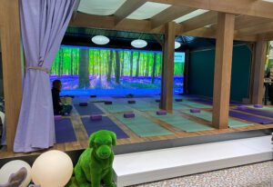 Elanco Zen Garden yoga studio