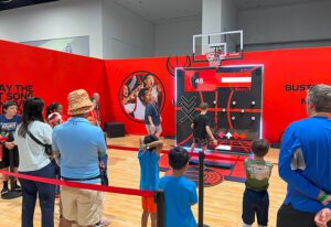Coca-Cola Zero Sugar booth