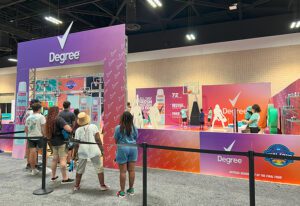 Women's Final Four Degree booth