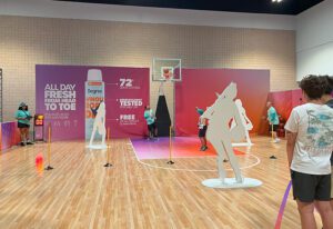 Women's Final Four Degree booth