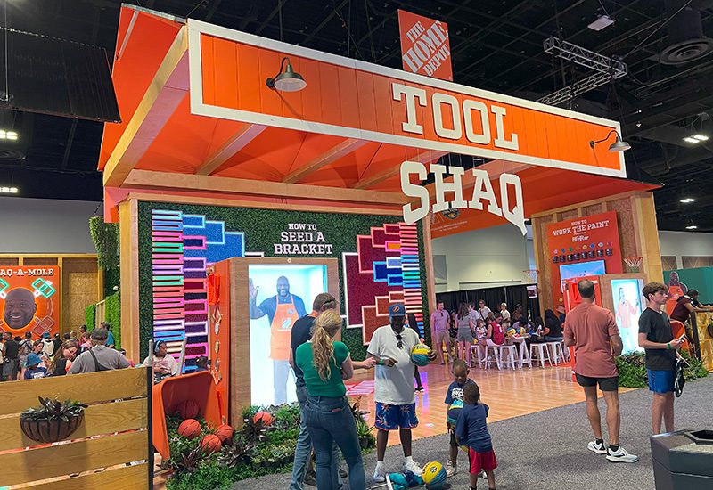 The Home Depot Tool Shaq activation