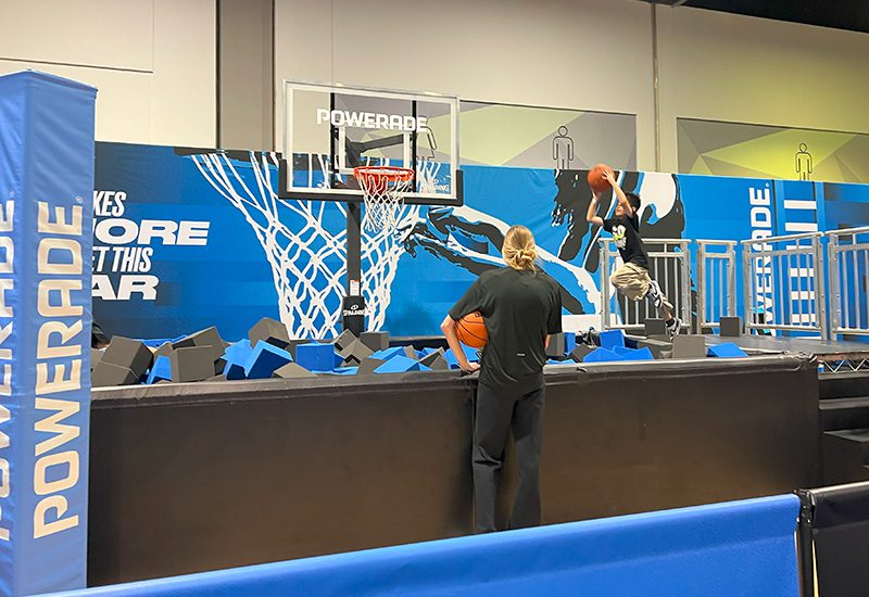 Powerade slam dunk challenge