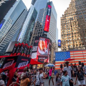 Wild Times Square Takeover