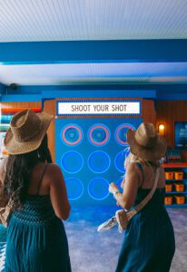 Stagecoach Amex Experience darts game