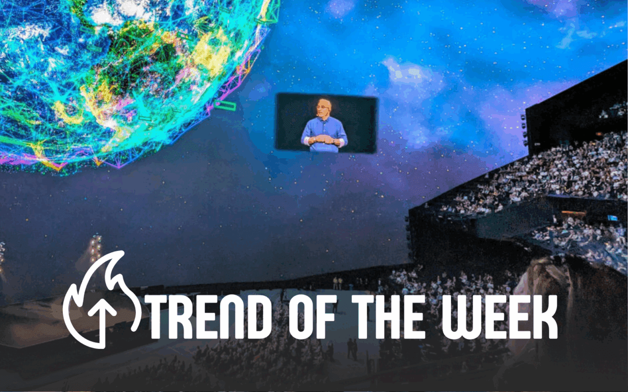 Experiential Trend of the Week: Bold Broadcasts - graphic - HPE keynote