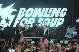 Disney Warped Tour 2025_phineas&ferb portal potties secret lair bowling for soup