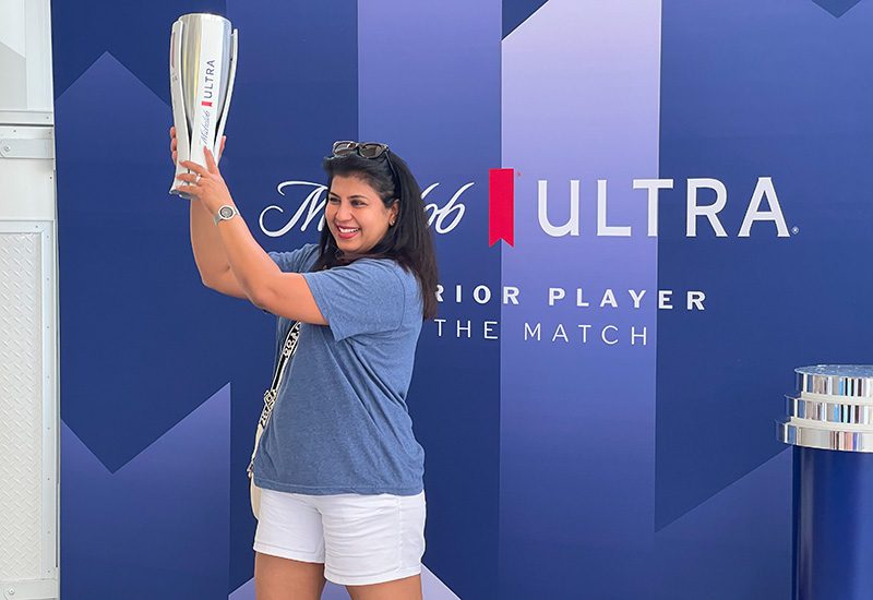 FIFA Club World Cup 2025 Michelob Ultra trophy