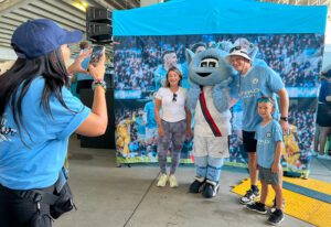 Manchester City photo op