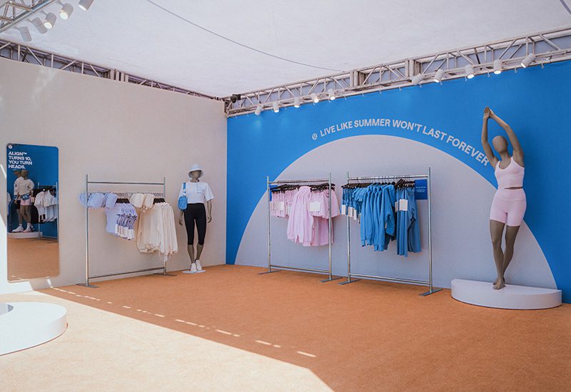 lululemon BottleRock activation