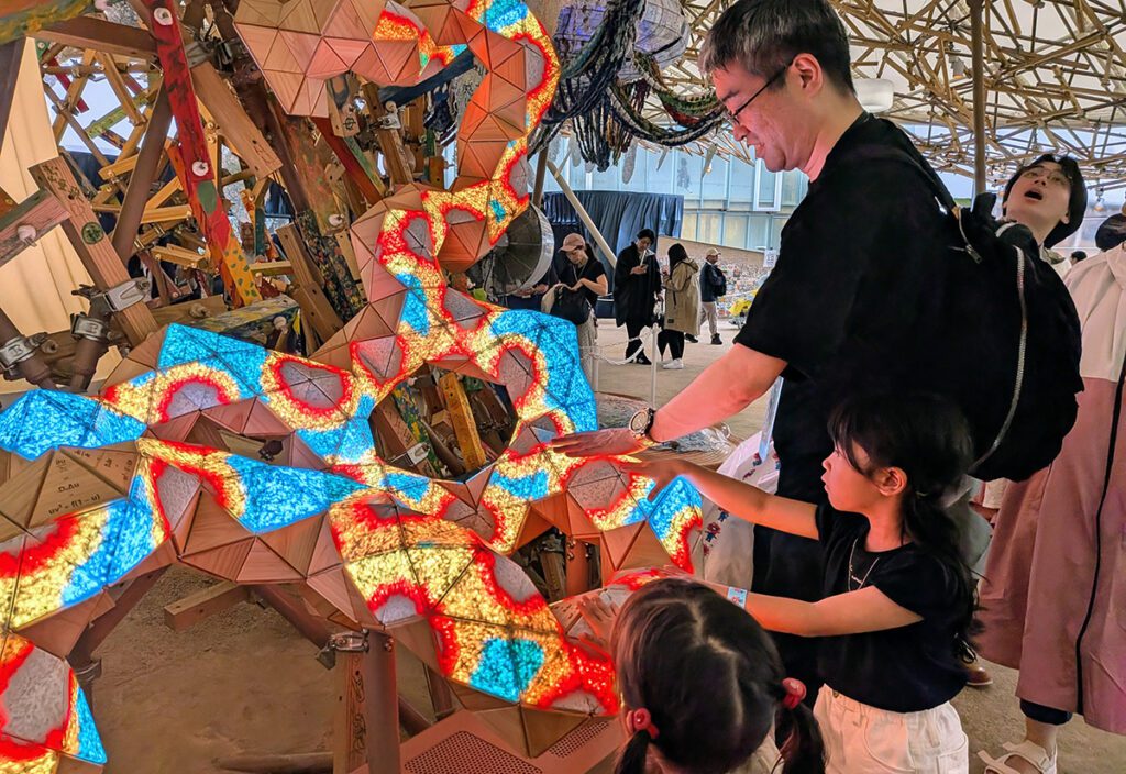 Kinetic LED Architecture Expo 2025 Osaka Event Marketer