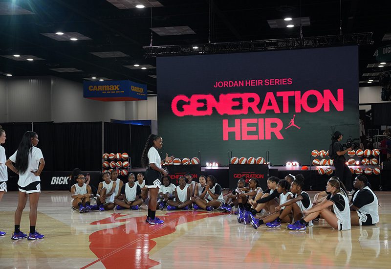 DICK'S Sporting Goods x Jordan Generation Heir Clinic