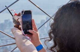 ghirardelli influencer taking photo