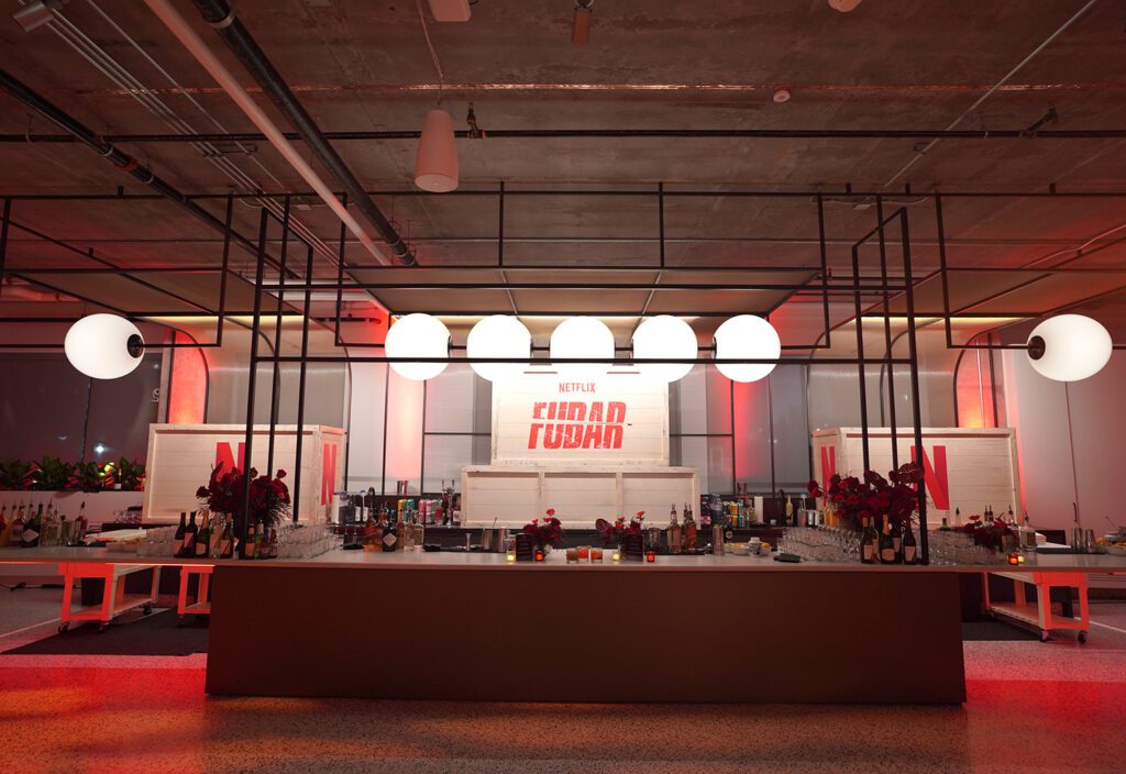 netflix season two fubar premiere_afterparty bar