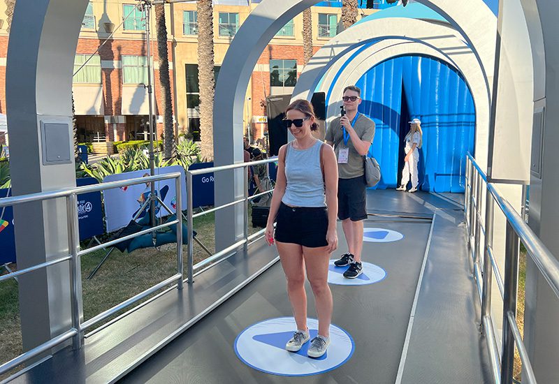 Google Play Fantastic Four-themed activation at San Diego Comic-Con 2025