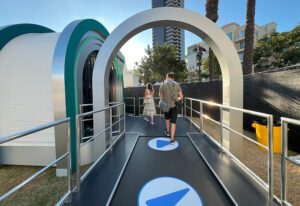 Google Play Fantastic Four-themed activation at San Diego Comic-Con 2025