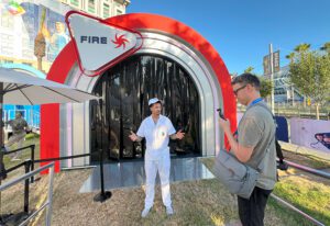 Google Play Fantastic Four-themed activation at San Diego Comic-Con 2025