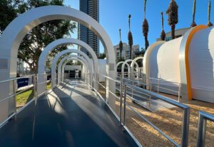 Google Play Fantastic Four-themed activation at San Diego Comic-Con 2025