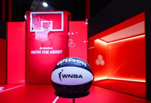 State Farm With the Assist booth at WNBA Live