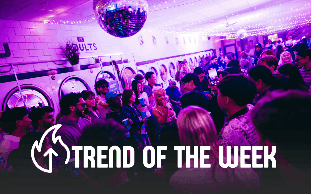 Experiential Trend of the Week: Laundromats as Venues