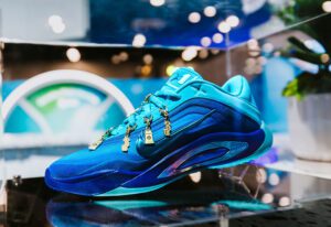 WNBA Live's AT&T booth shoe charms