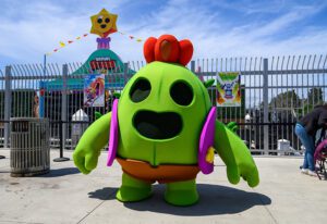 Spike at Brawl Stars Starr Park