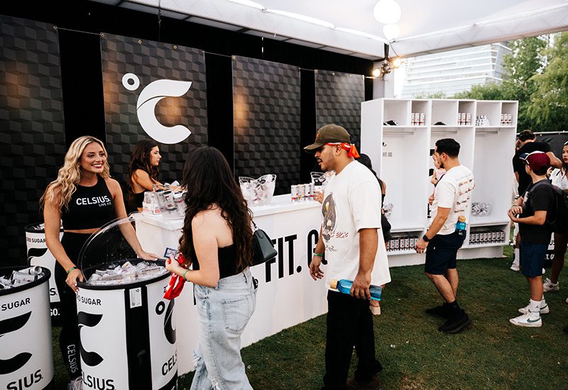 Celsius MLS All-Star Soccer Celebration activation