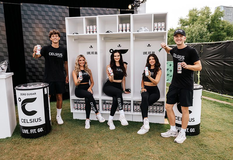 Celsius MLS All-Star Soccer Celebration activation