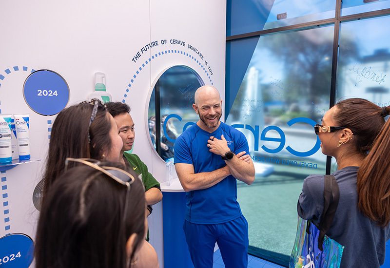 Dr. Dustin Portela at 20 Years of CeraVe Tour