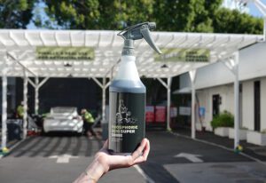 Evolution Fresh’s Soda-Powered Car Wash