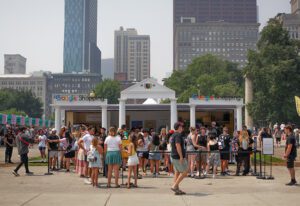Google Shopping experience at Lollapalooza