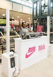 Nike x Milk Makeup Tampa Activation