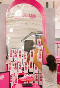 Nike x Milk Makeup Tampa Activation