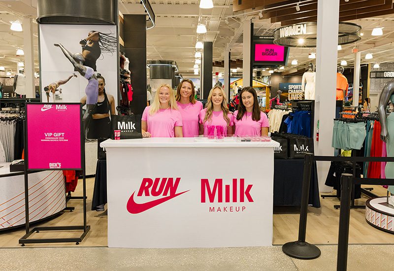 Nike x Milk Makeup Tampa Activation