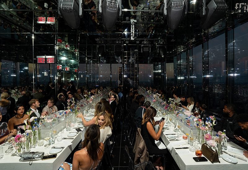 evian US Open VIP Launch Dinner