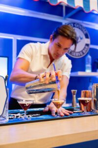 grey goose 2025 us open grand central pop up bartender
