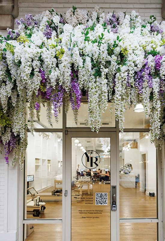 Your Reformer Dallas Pop-up Entrance