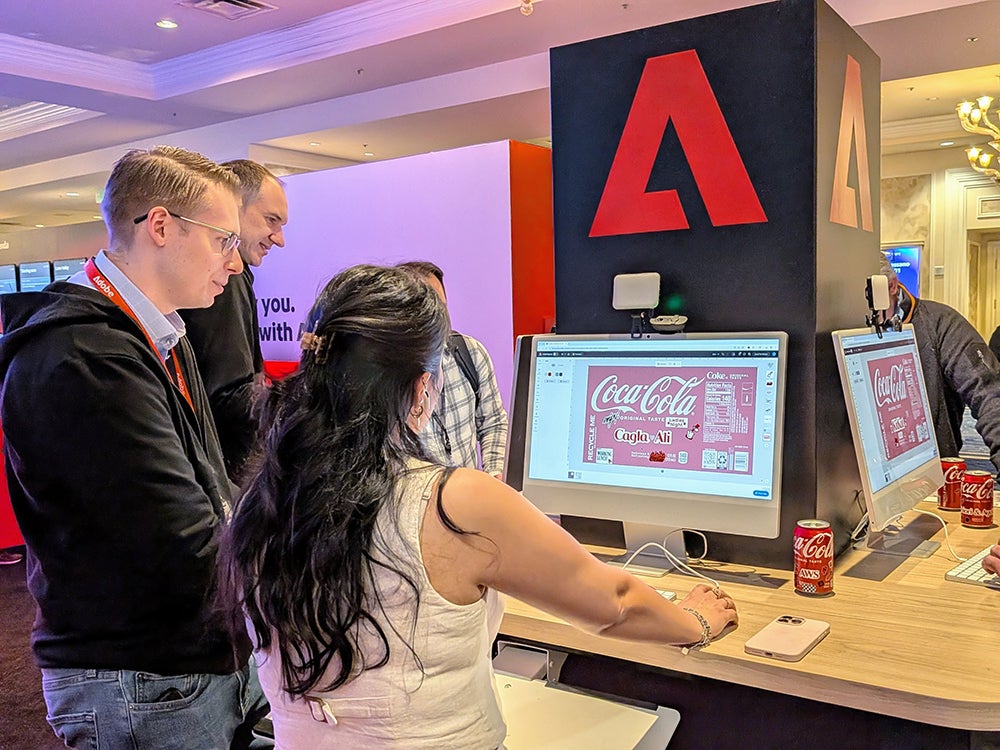 AWS re:Invent 2025 adobe kiosk