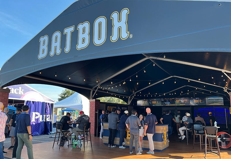 Batbox outdoor exhibit