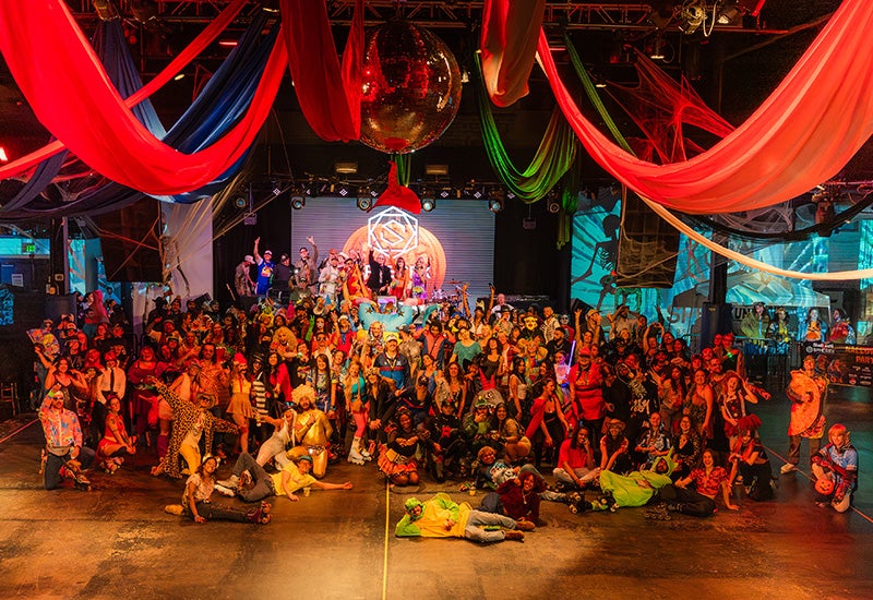 Spherex skating party in Denver