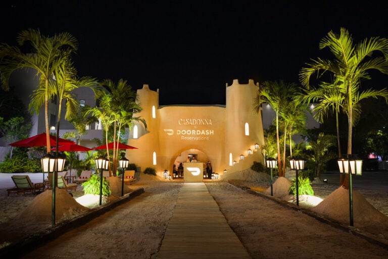 post miami art week 2025 doordash castle